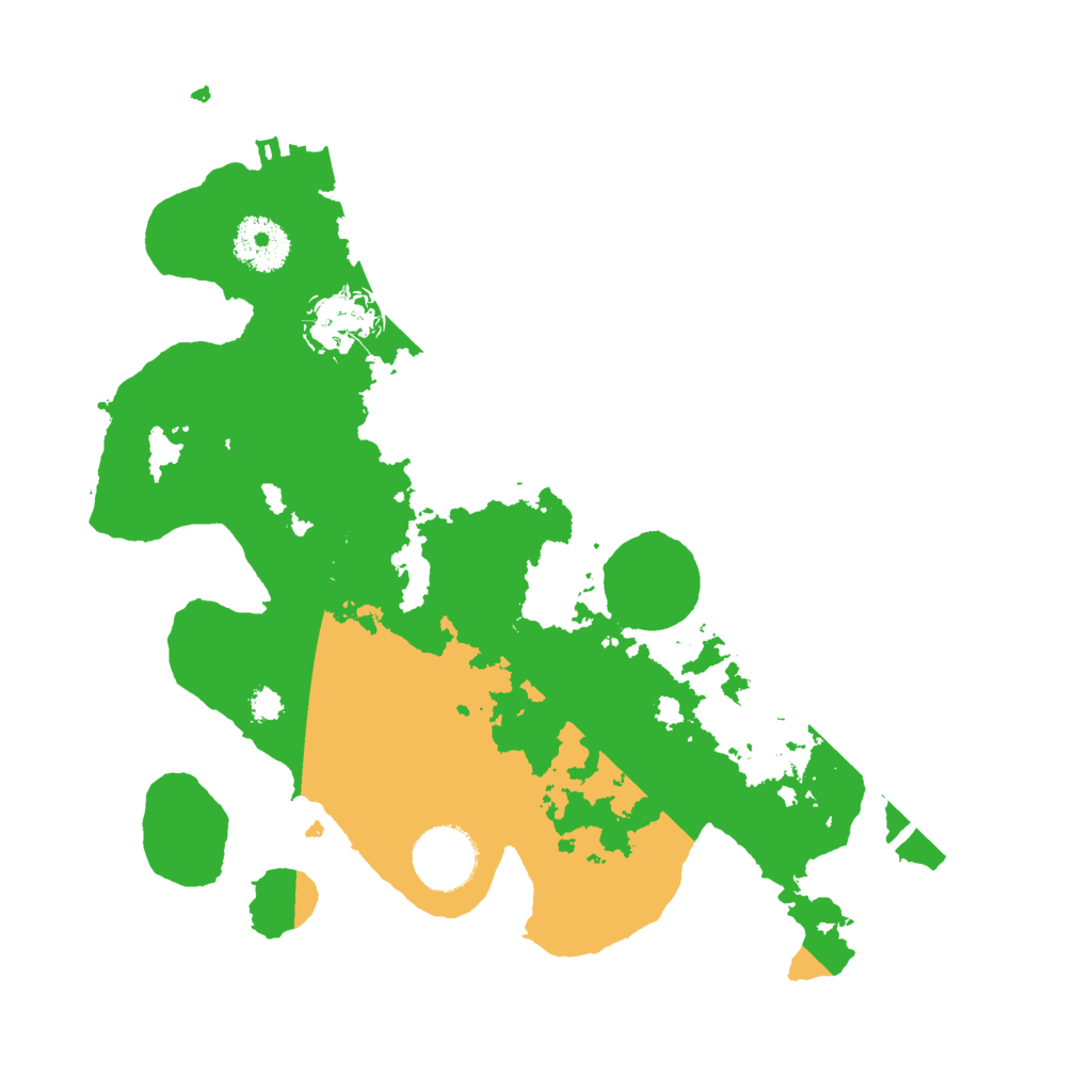 Biome Rust Map: Procedural Map, Size: 3000, Seed: 694207