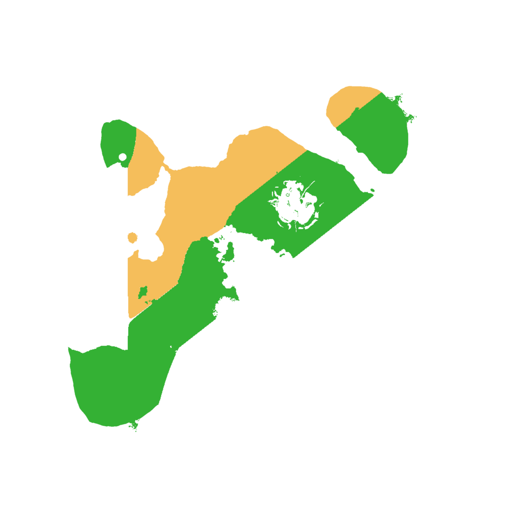 Biome Rust Map: Procedural Map, Size: 2000, Seed: 175