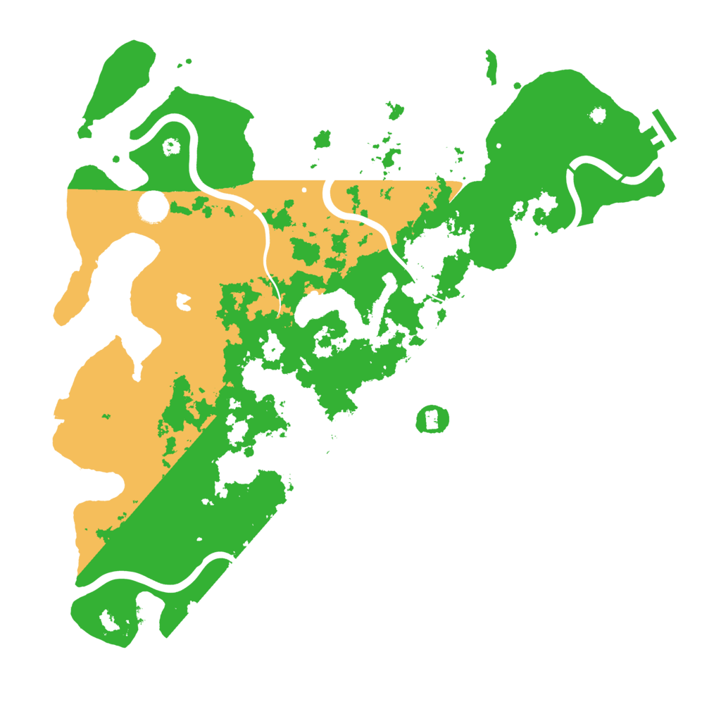 Biome Rust Map: Procedural Map, Size: 4100, Seed: 700261