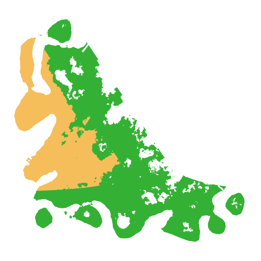 Biome Rust Map: Procedural Map, Size: 4000, Seed: 1455601688