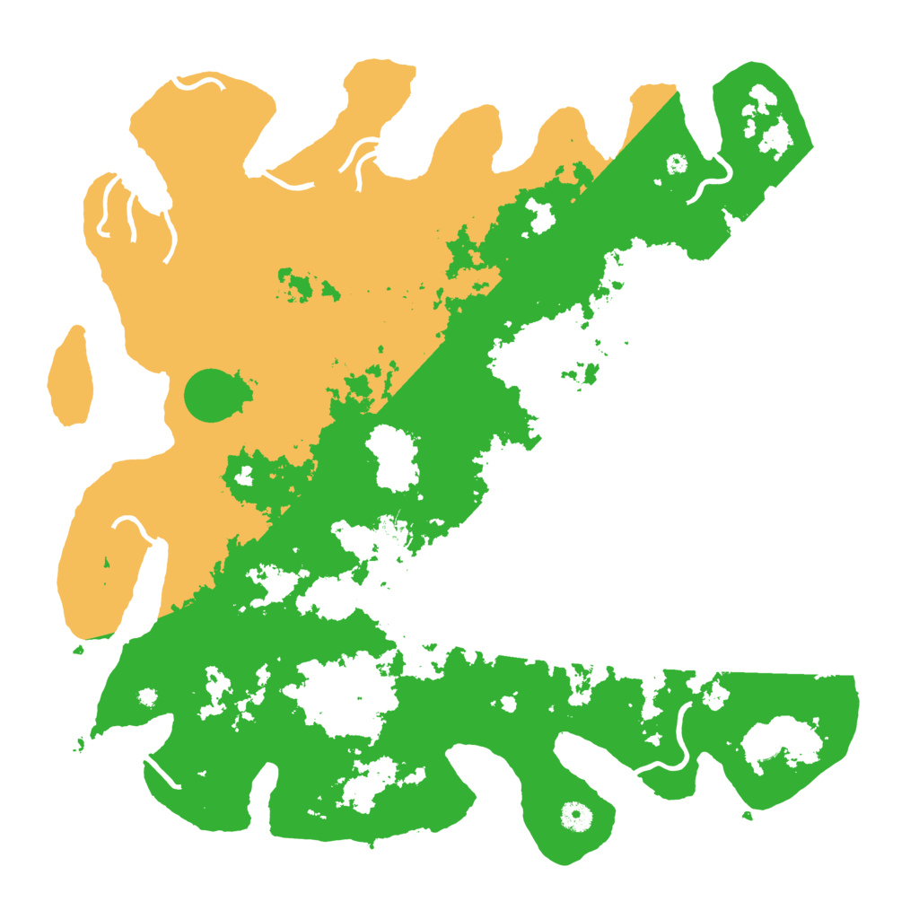 Biome Rust Map: Procedural Map, Size: 4500, Seed: 9082000