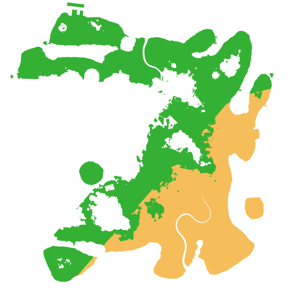 Biome Rust Map: Procedural Map, Size: 3550, Seed: 272328