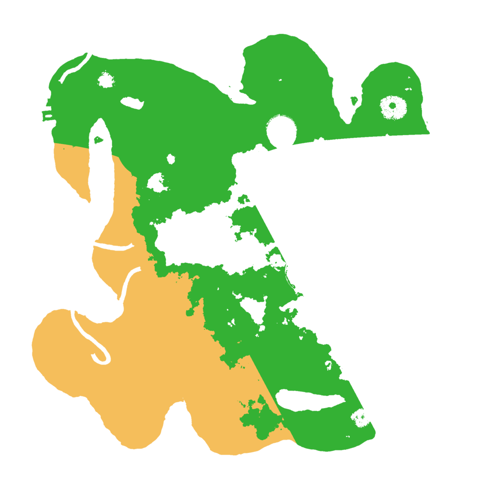 Biome Rust Map: Procedural Map, Size: 3000, Seed: 3641850