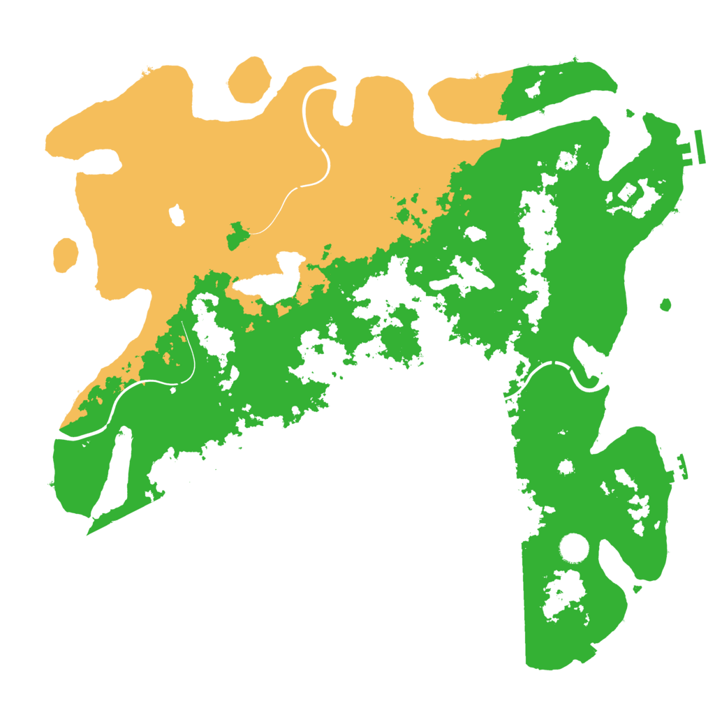 Biome Rust Map: Procedural Map, Size: 4250, Seed: 565929