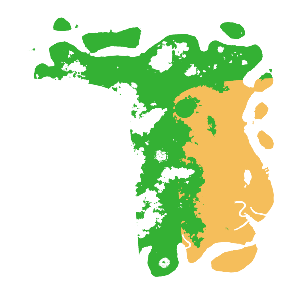 Biome Rust Map: Procedural Map, Size: 4250, Seed: 96305651