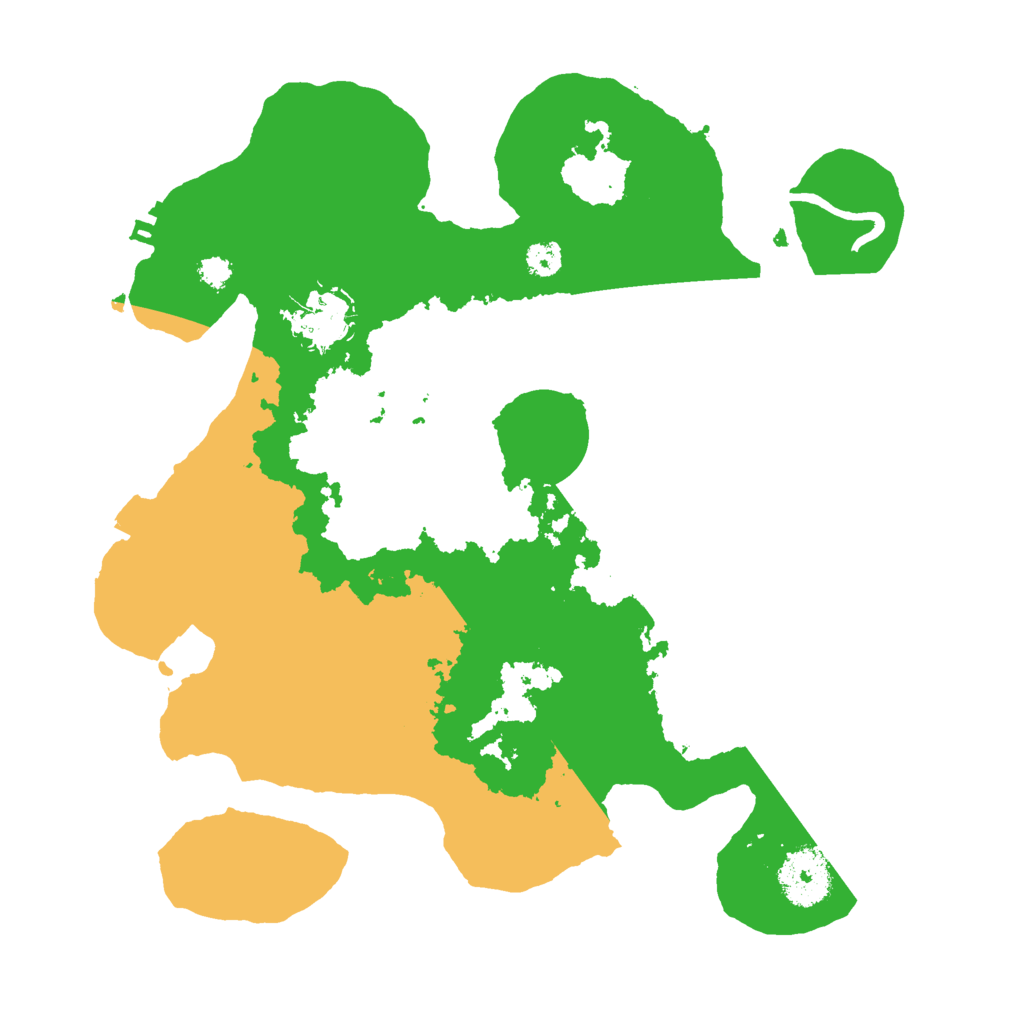 Biome Rust Map: Procedural Map, Size: 3000, Seed: 23456789