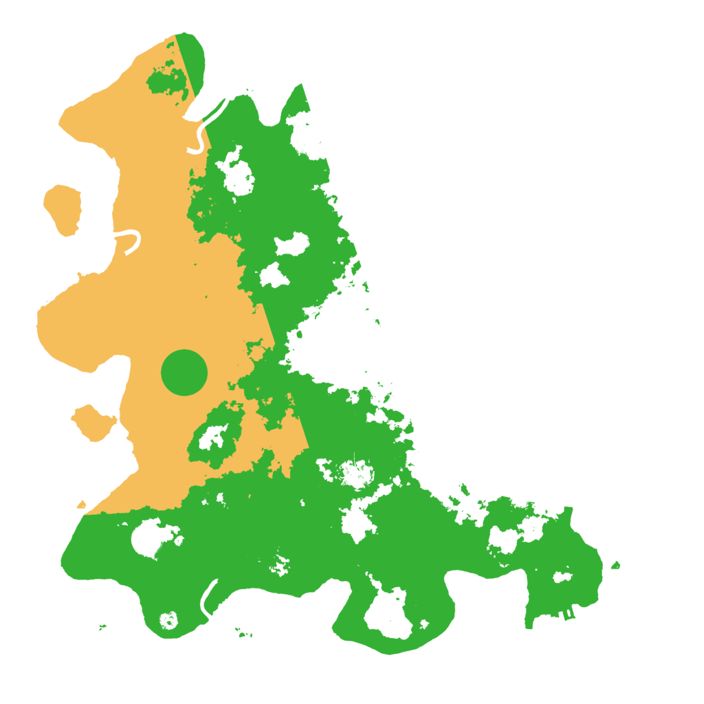 Biome Rust Map: Procedural Map, Size: 4000, Seed: 31338