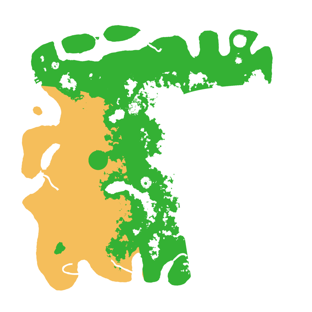 Biome Rust Map: Procedural Map, Size: 4250, Seed: 54943