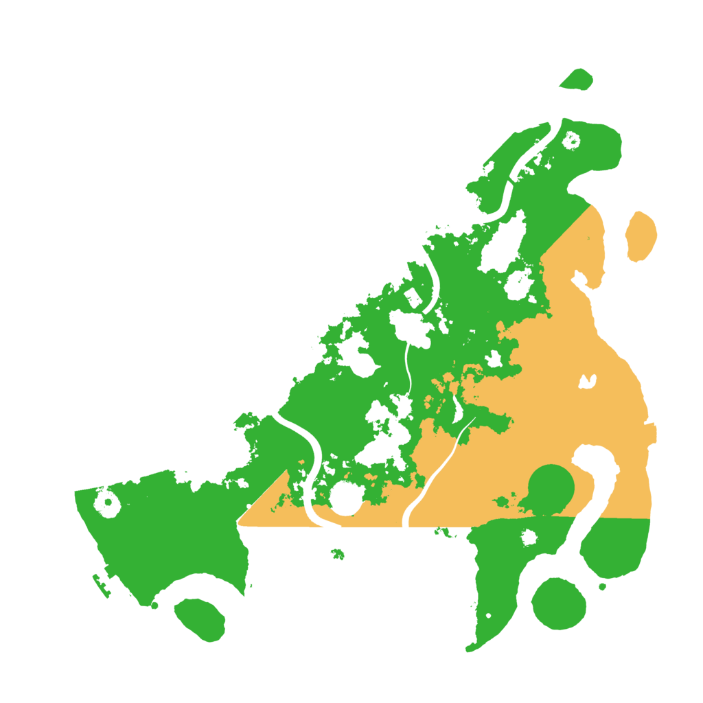 Biome Rust Map: Procedural Map, Size: 4000, Seed: 1203093134
