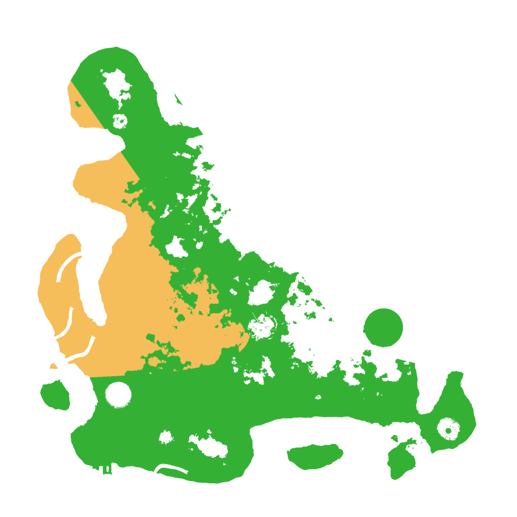 Biome Rust Map: Procedural Map, Size: 3550, Seed: 492660