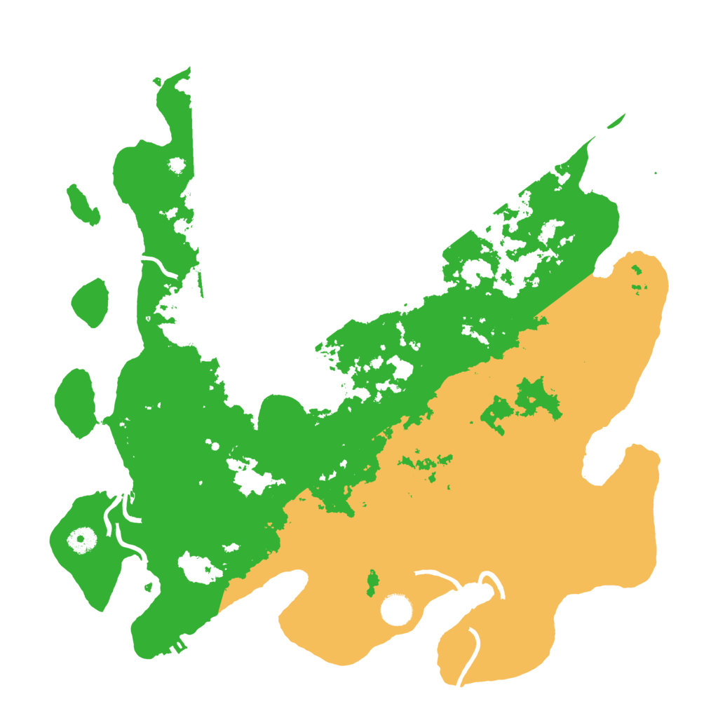 Biome Rust Map: Procedural Map, Size: 4000, Seed: 516246159