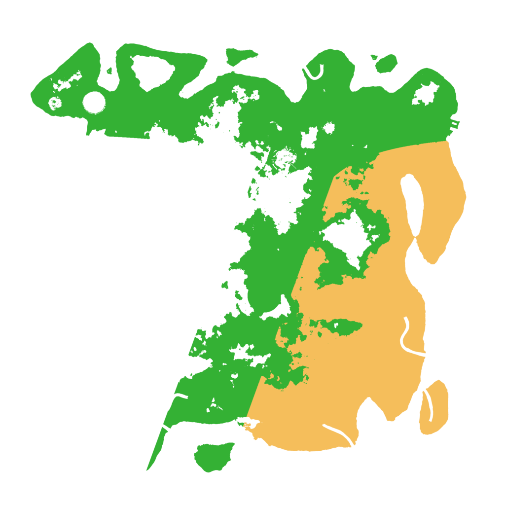 Biome Rust Map: Procedural Map, Size: 4000, Seed: 140690