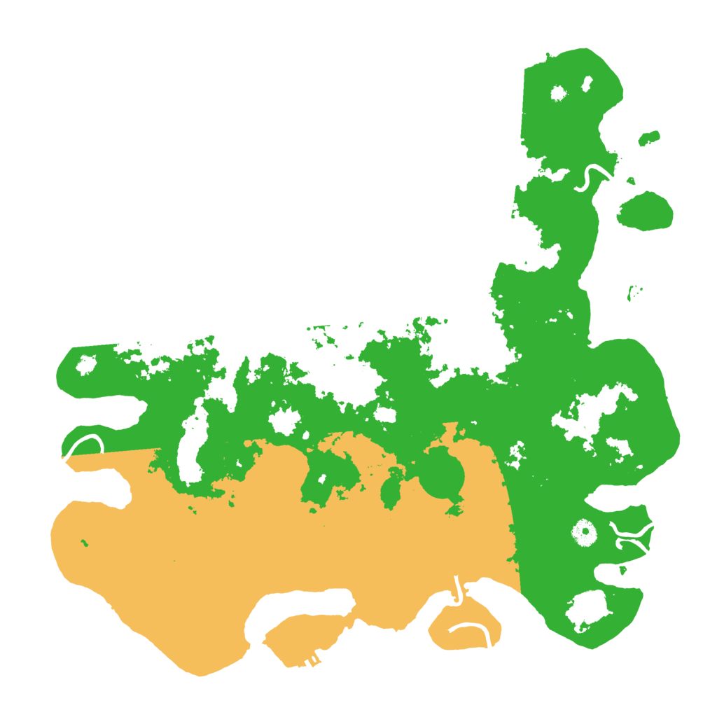 Biome Rust Map: Procedural Map, Size: 4250, Seed: 1167951681