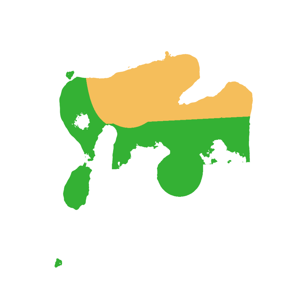 Biome Rust Map: Procedural Map, Size: 1800, Seed: 987654321