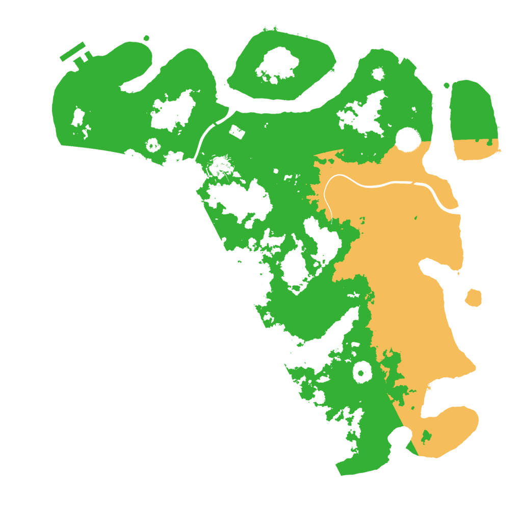 Biome Rust Map: Procedural Map, Size: 3750, Seed: 1556452723