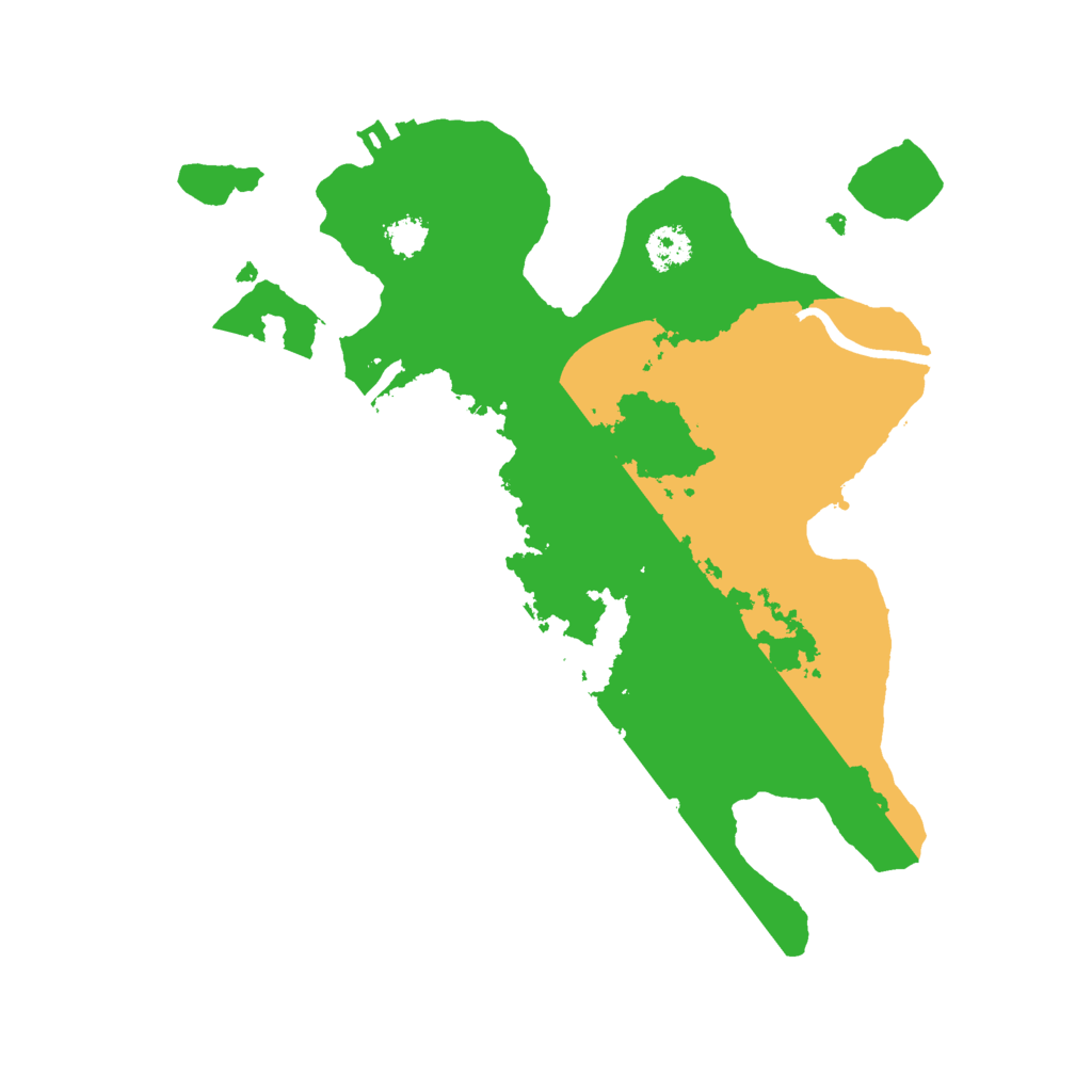 Biome Rust Map: Procedural Map, Size: 2550, Seed: 5132022