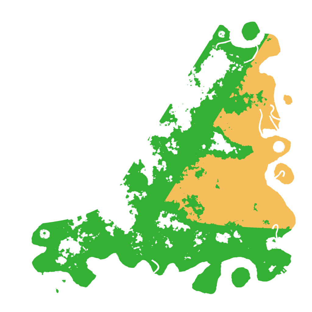 Biome Rust Map: Procedural Map, Size: 4750, Seed: 21