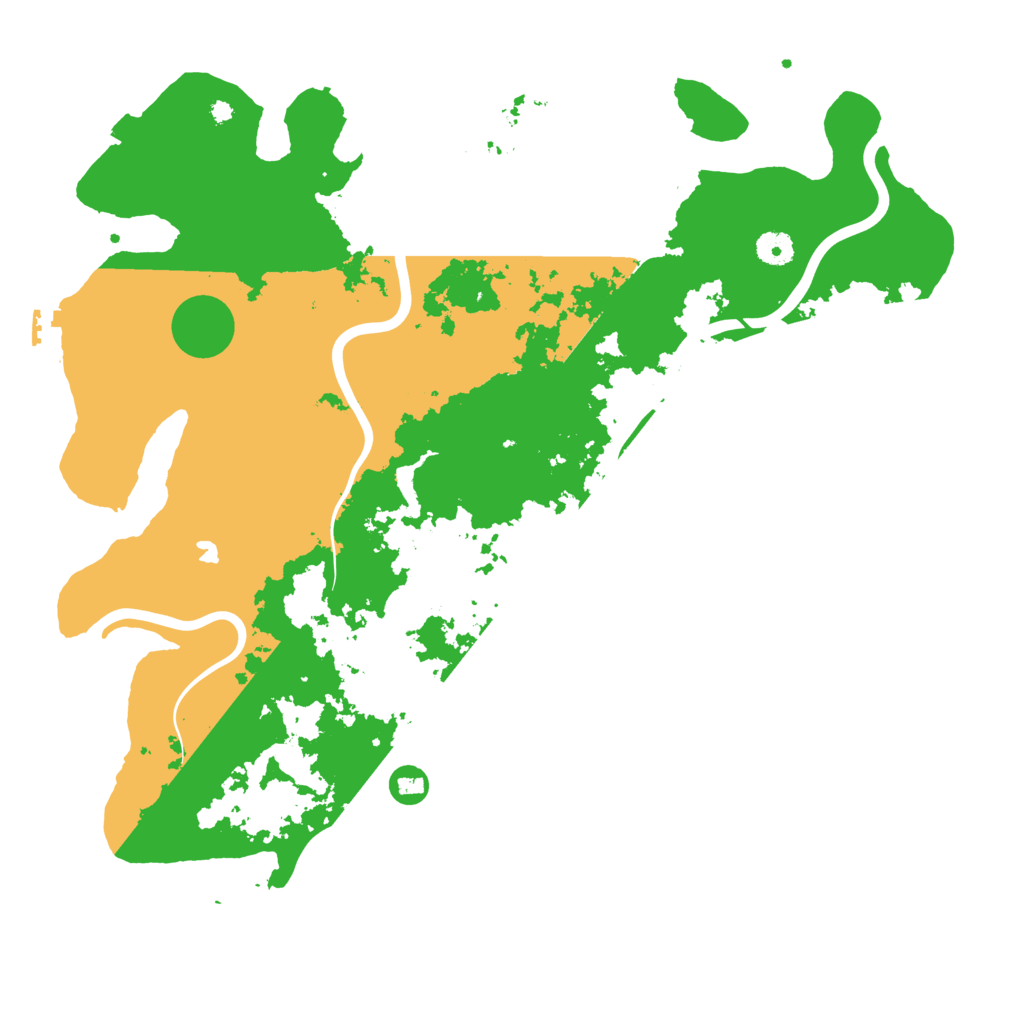 Biome Rust Map: Procedural Map, Size: 4300, Seed: 16792910