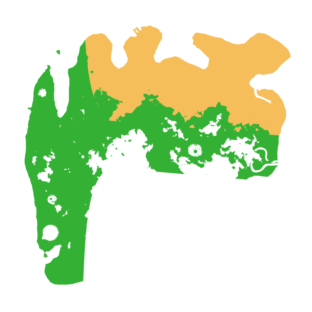 Biome Rust Map: Procedural Map, Size: 3500, Seed: 1732581974