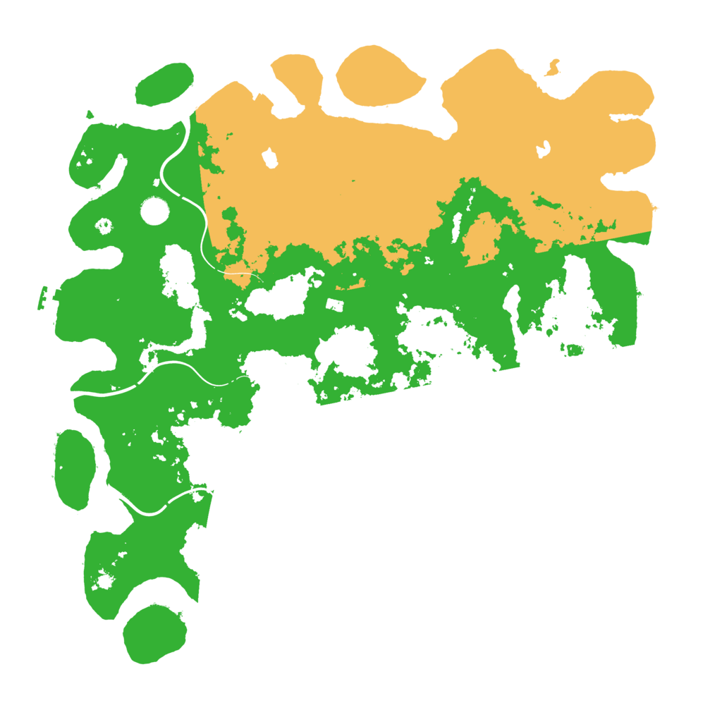 Biome Rust Map: Procedural Map, Size: 4500, Seed: 1115070368