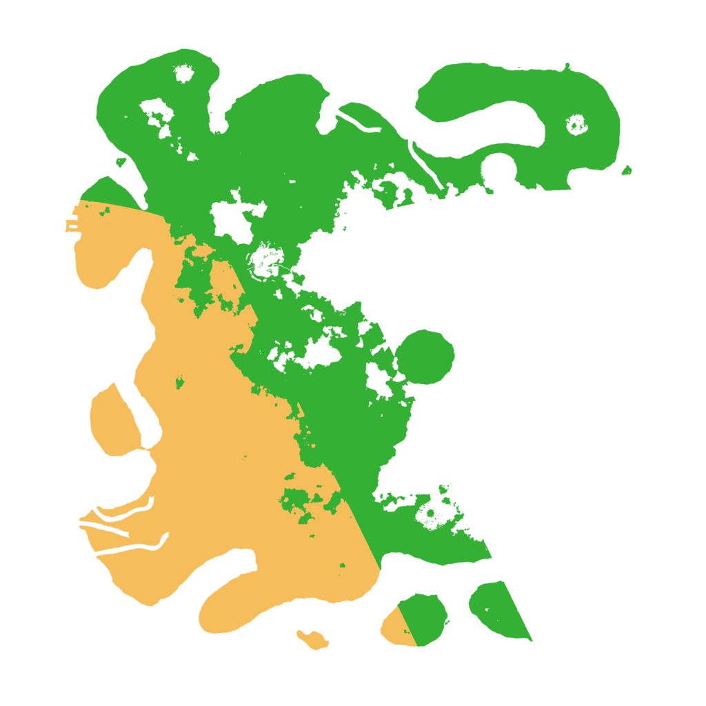 Biome Rust Map: Procedural Map, Size: 3500, Seed: 753