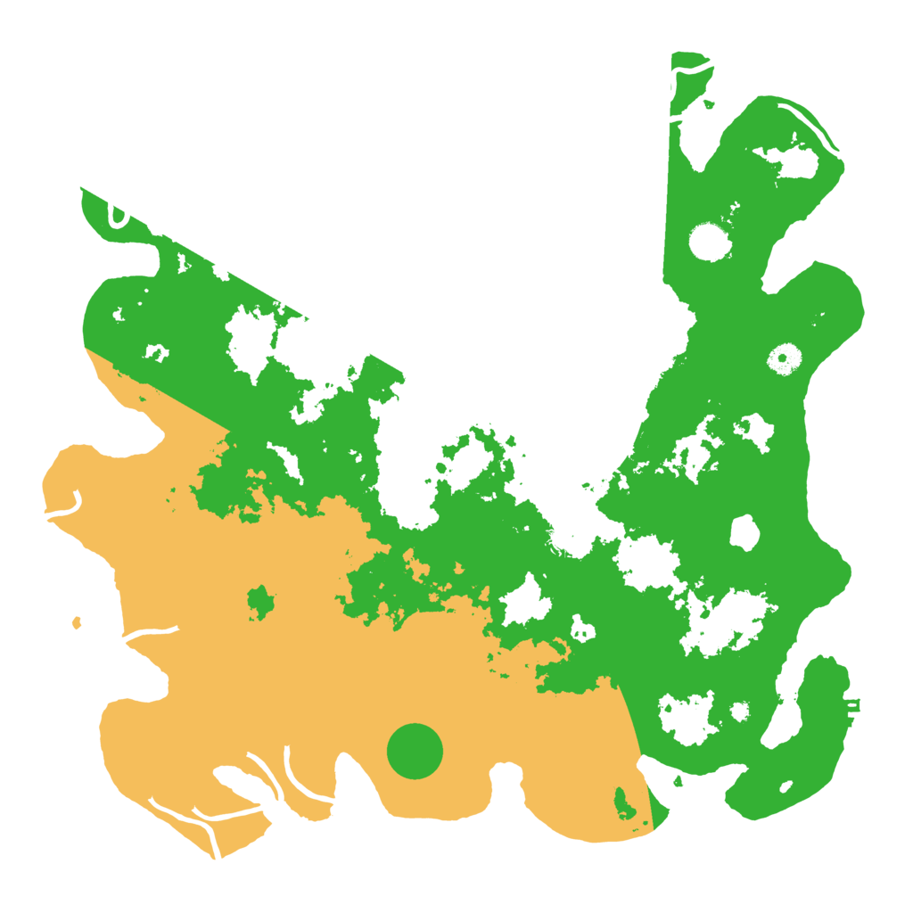 Biome Rust Map: Procedural Map, Size: 4300, Seed: 657657