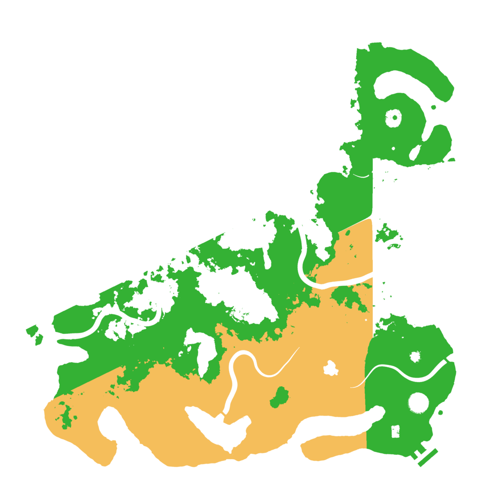 Biome Rust Map: Procedural Map, Size: 4251, Seed: 571074593