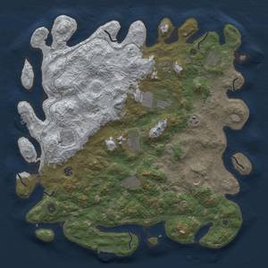 Thumbnail Rust Map: Procedural Map, Size: 4500, Seed: 319, 19 Monuments