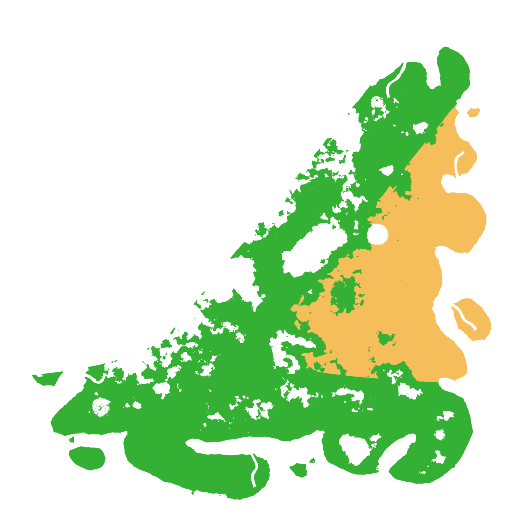 Biome Rust Map: Procedural Map, Size: 4500, Seed: 319