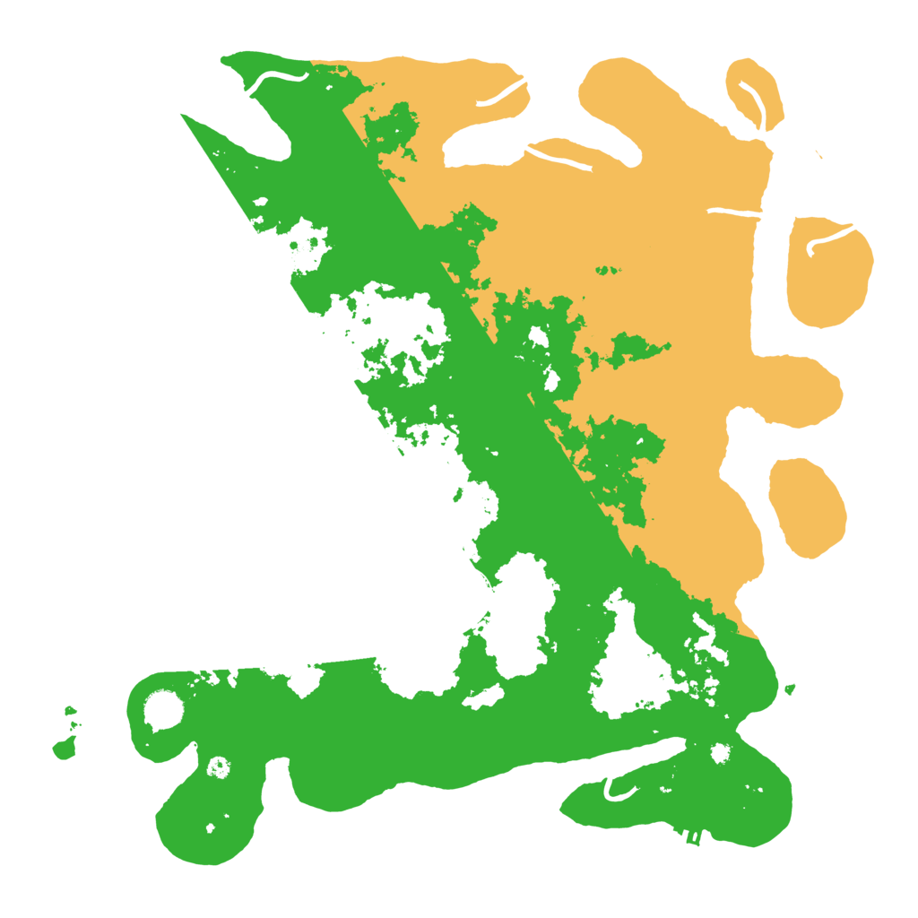 Biome Rust Map: Procedural Map, Size: 4169, Seed: 145