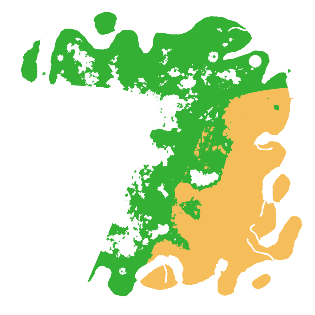 Biome Rust Map: Procedural Map, Size: 4500, Seed: 47327