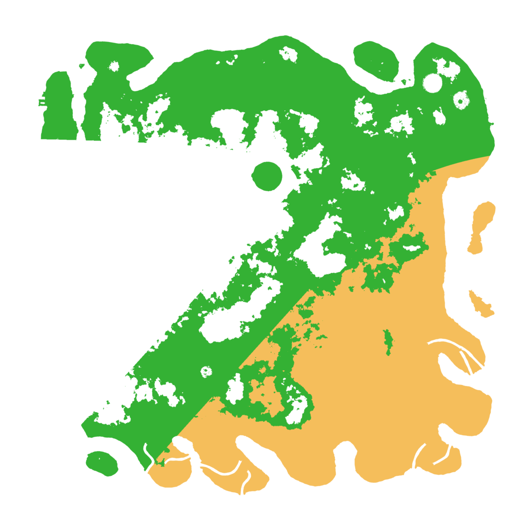 Biome Rust Map: Procedural Map, Size: 4800, Seed: 2