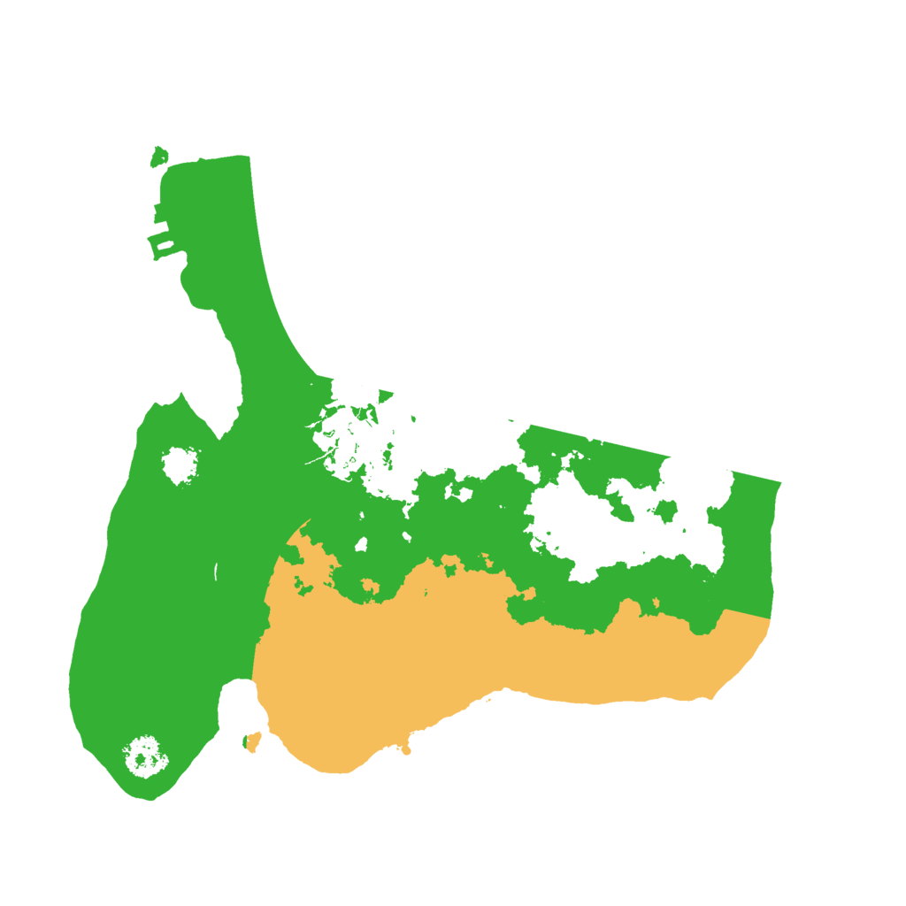 Biome Rust Map: Procedural Map, Size: 2250, Seed: 383492667