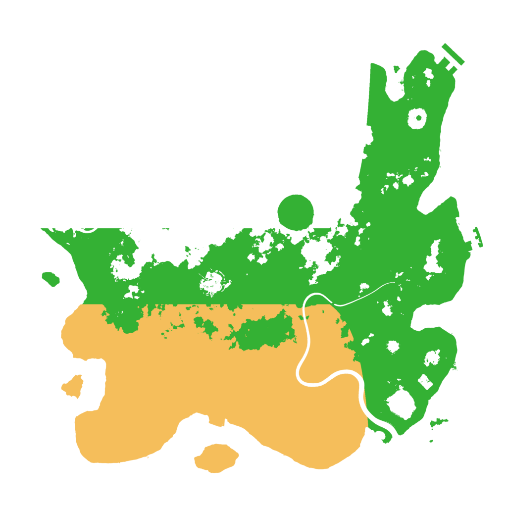 Biome Rust Map: Procedural Map, Size: 3750, Seed: 223463491