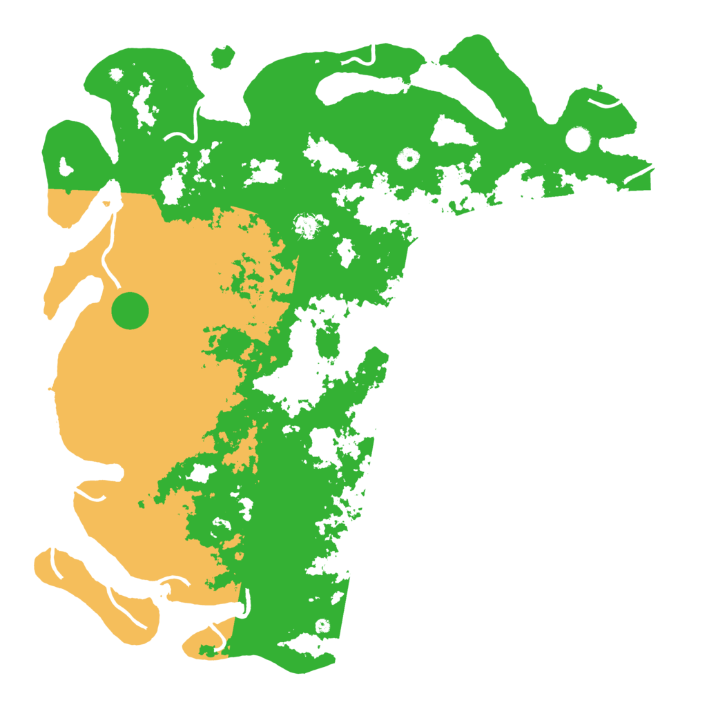 Biome Rust Map: Procedural Map, Size: 5000, Seed: 27211830