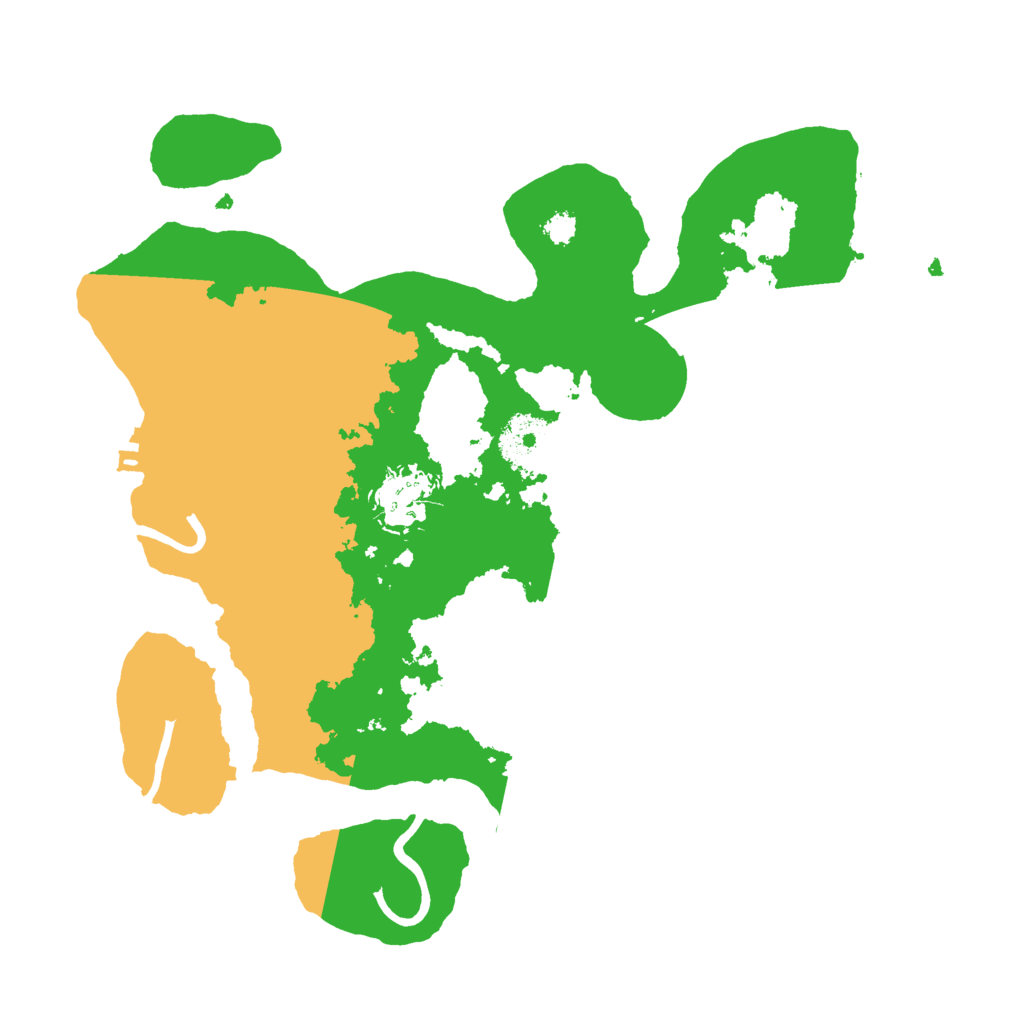 Biome Rust Map: Procedural Map, Size: 3000, Seed: 2069291397