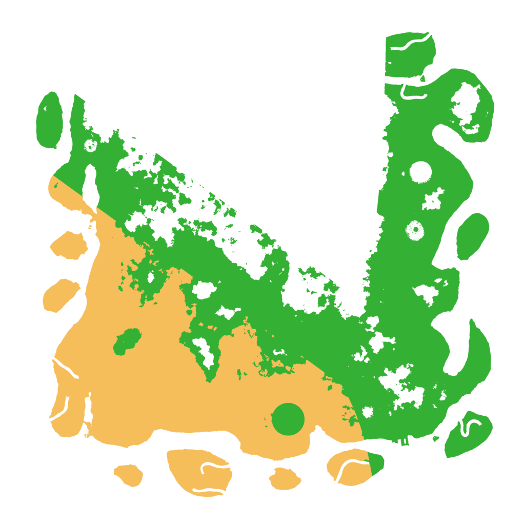 Biome Rust Map: Procedural Map, Size: 4250, Seed: 232730350