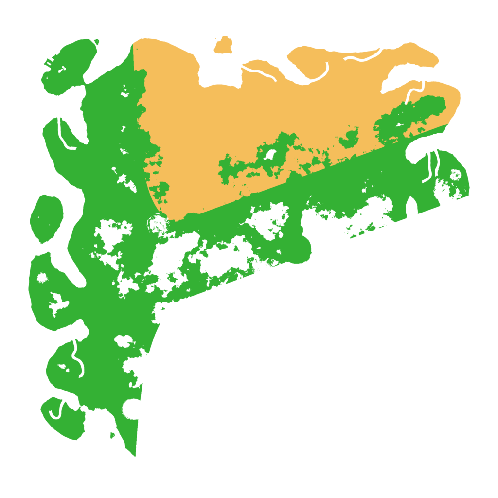 Biome Rust Map: Procedural Map, Size: 4500, Seed: 491162604