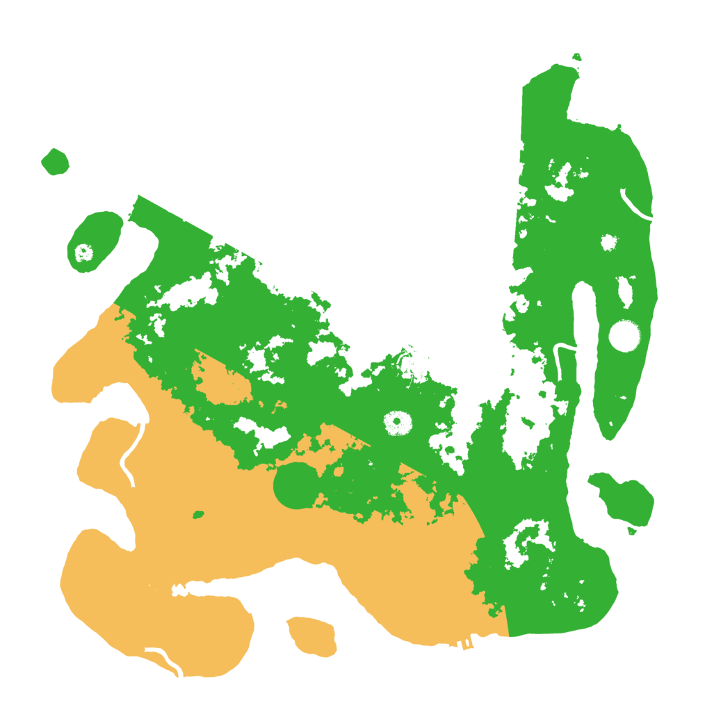 Biome Rust Map: Procedural Map, Size: 4000, Seed: 824400292