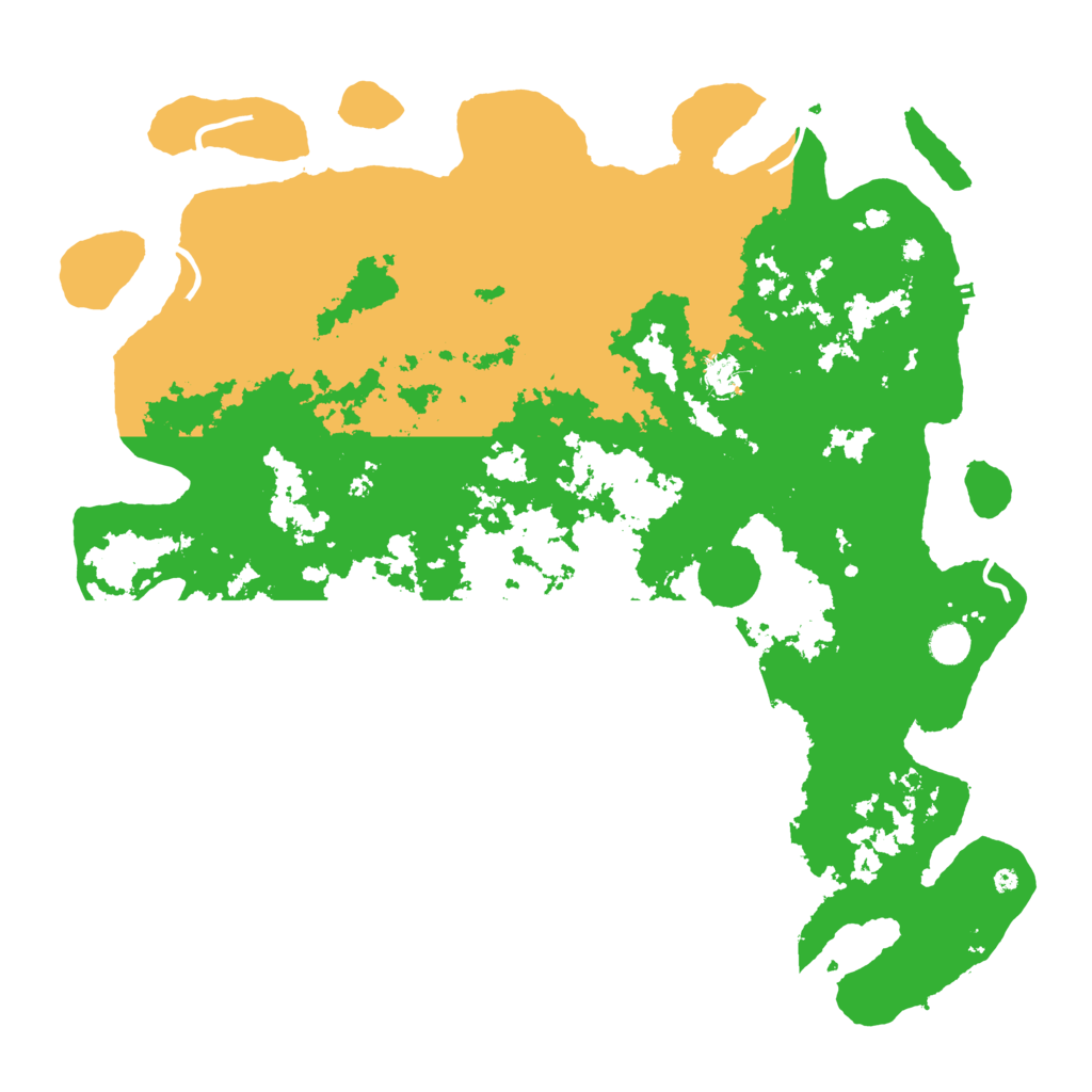 Biome Rust Map: Procedural Map, Size: 4700, Seed: 158