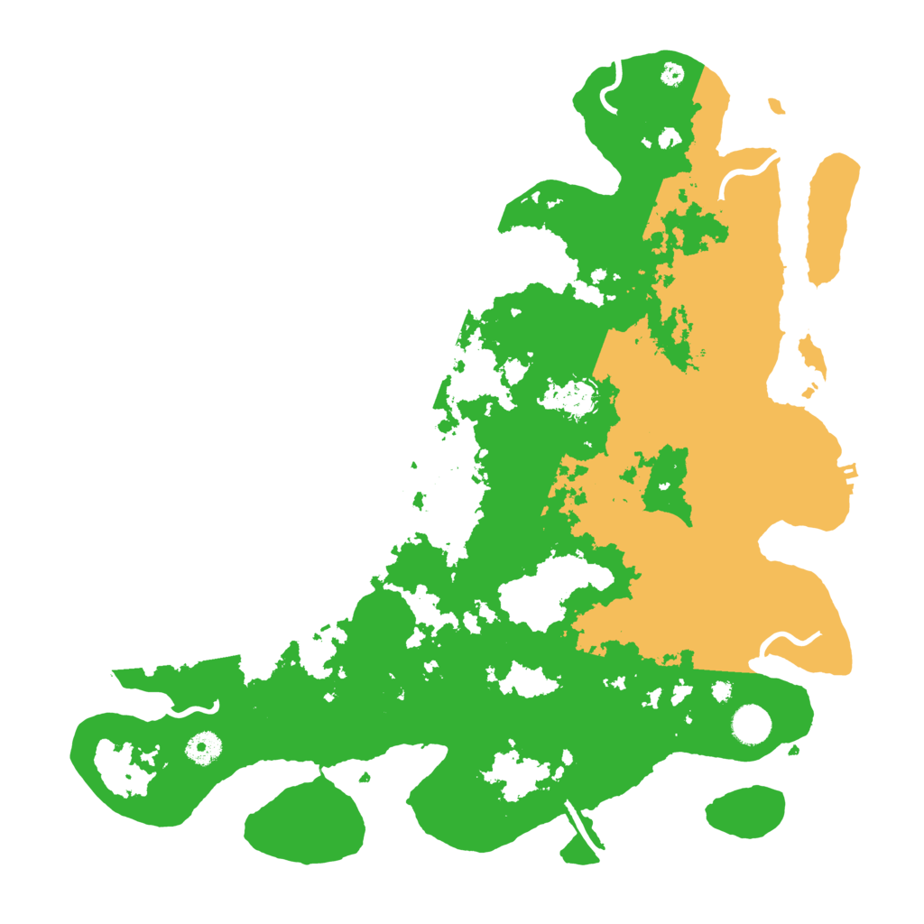 Biome Rust Map: Procedural Map, Size: 4100, Seed: 12
