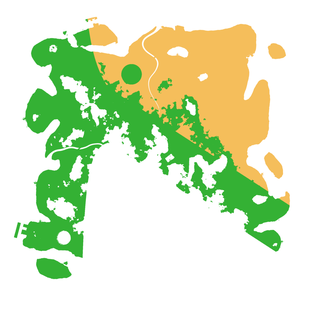 Biome Rust Map: Procedural Map, Size: 4000, Seed: 1686939023