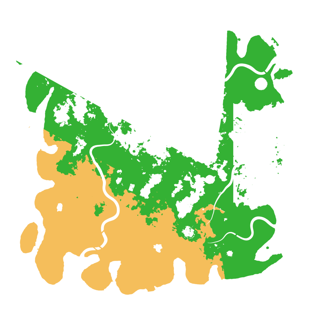 Biome Rust Map: Procedural Map, Size: 4650, Seed: 5052022
