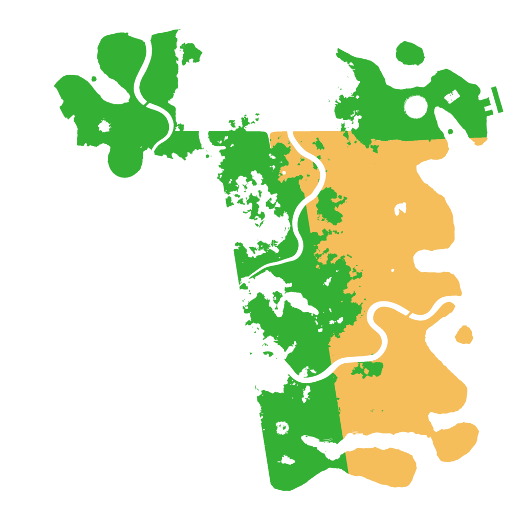 Biome Rust Map: Procedural Map, Size: 4000, Seed: 715968669