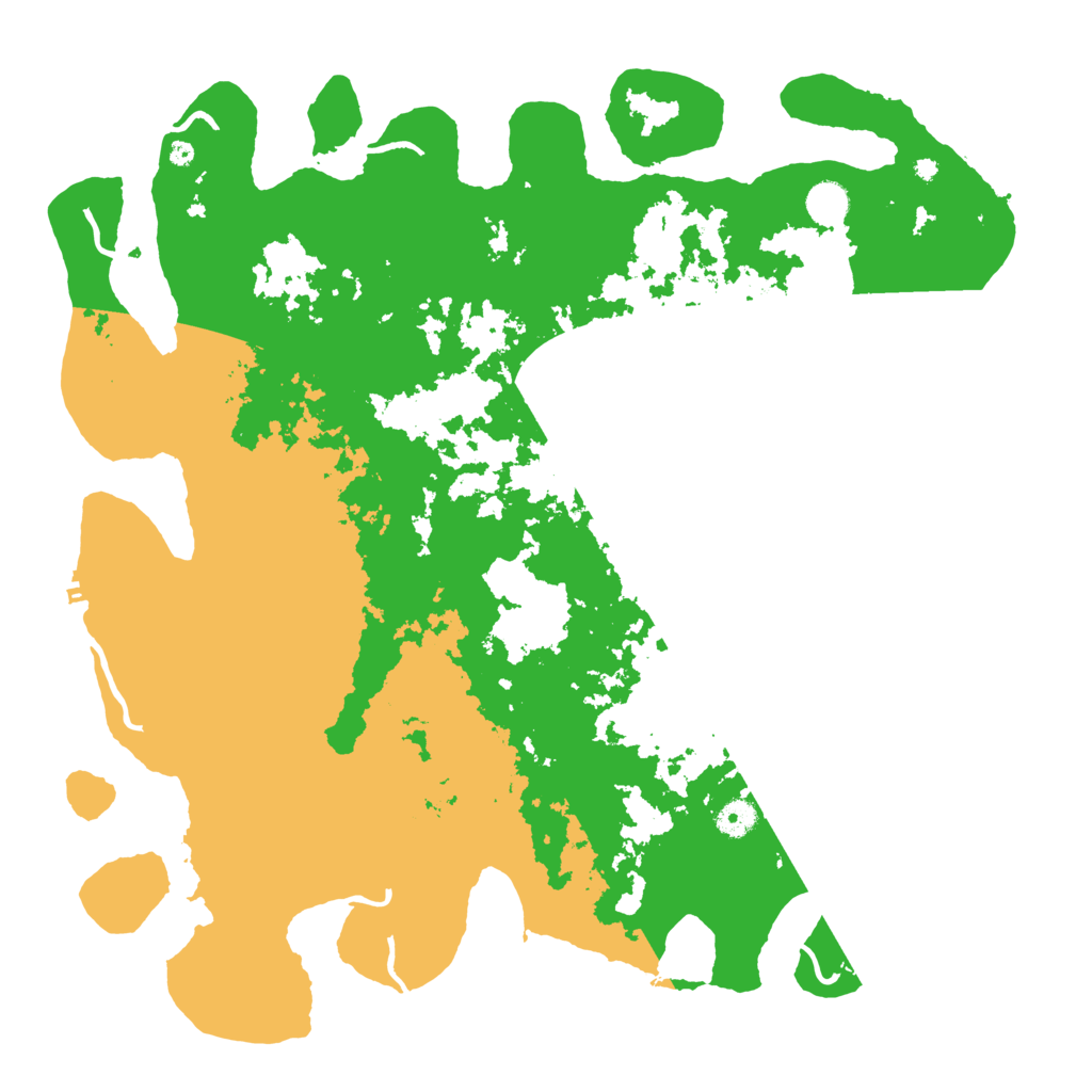 Biome Rust Map: Procedural Map, Size: 4500, Seed: 1789996068