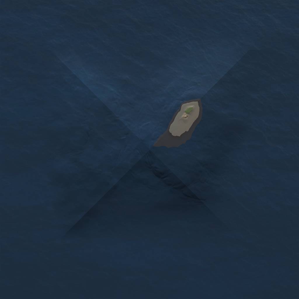 Rust Map: Procedural Map, Size: 1000, Seed: 425264482, 3 Monuments