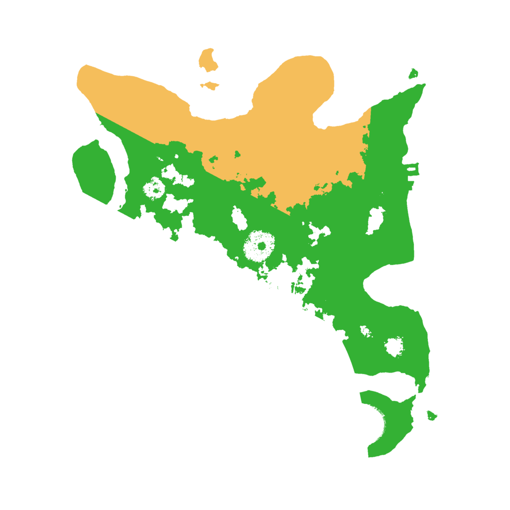 Biome Rust Map: Procedural Map, Size: 2500, Seed: 1542674685