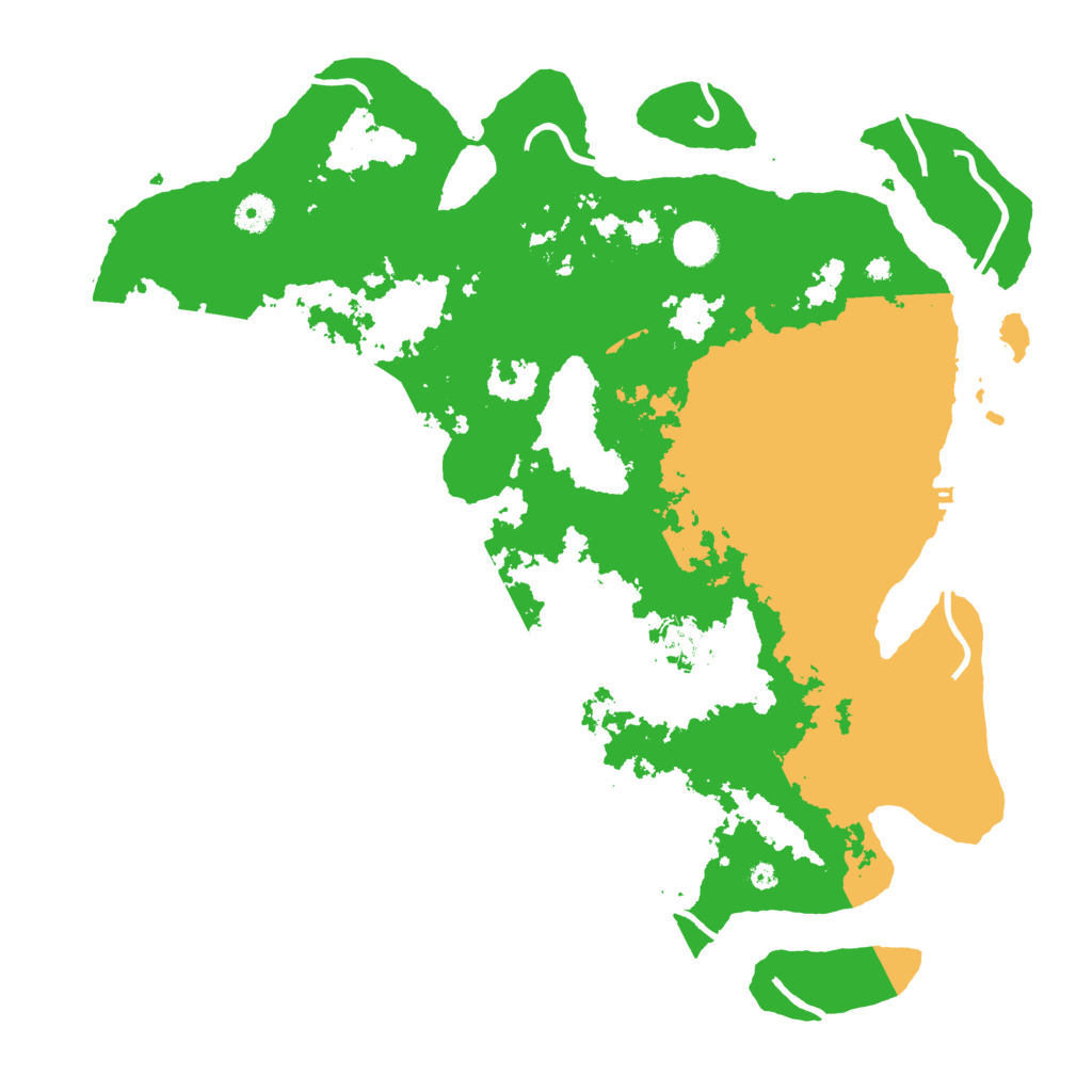 Biome Rust Map: Procedural Map, Size: 4250, Seed: 1154530749