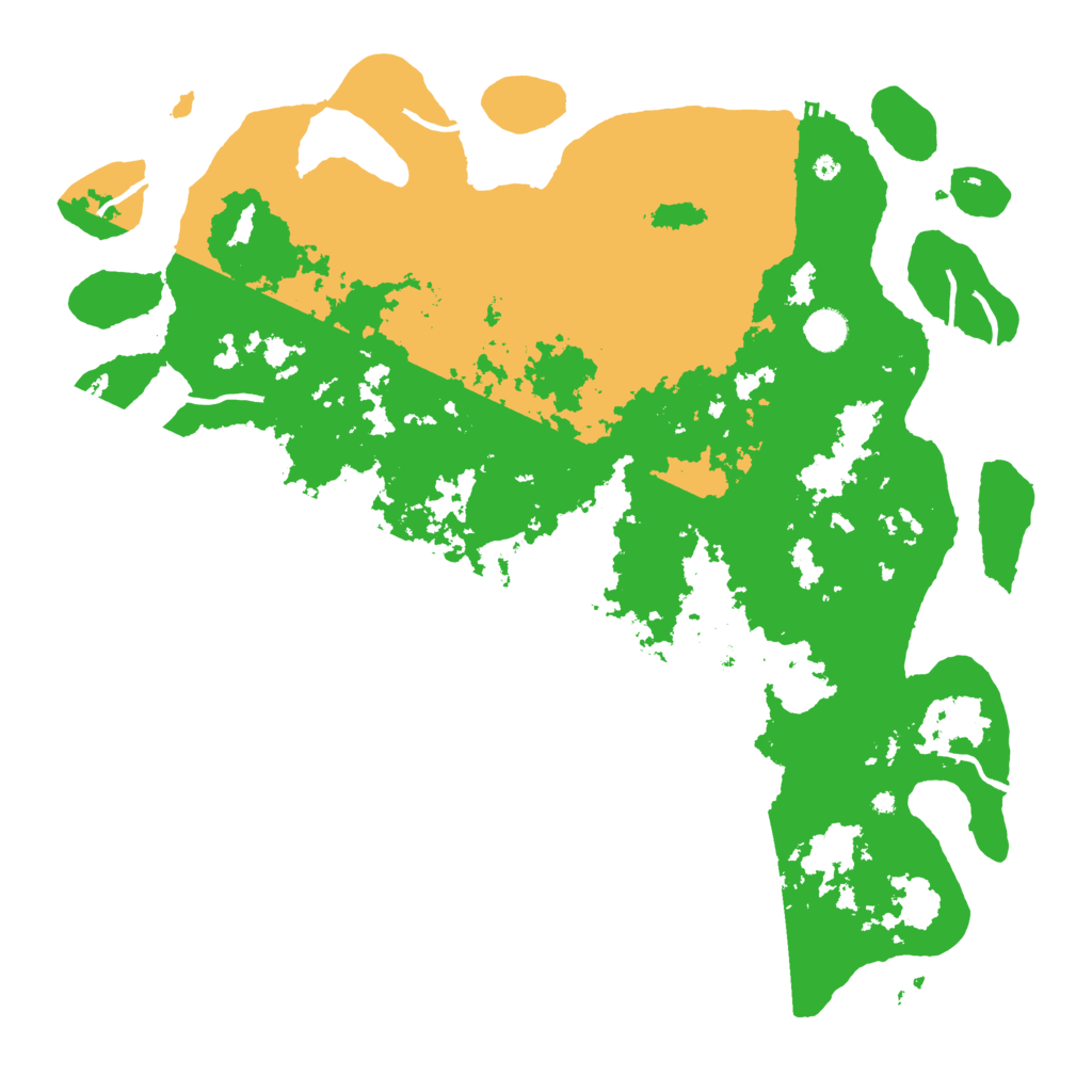 Biome Rust Map: Procedural Map, Size: 4500, Seed: 317564391