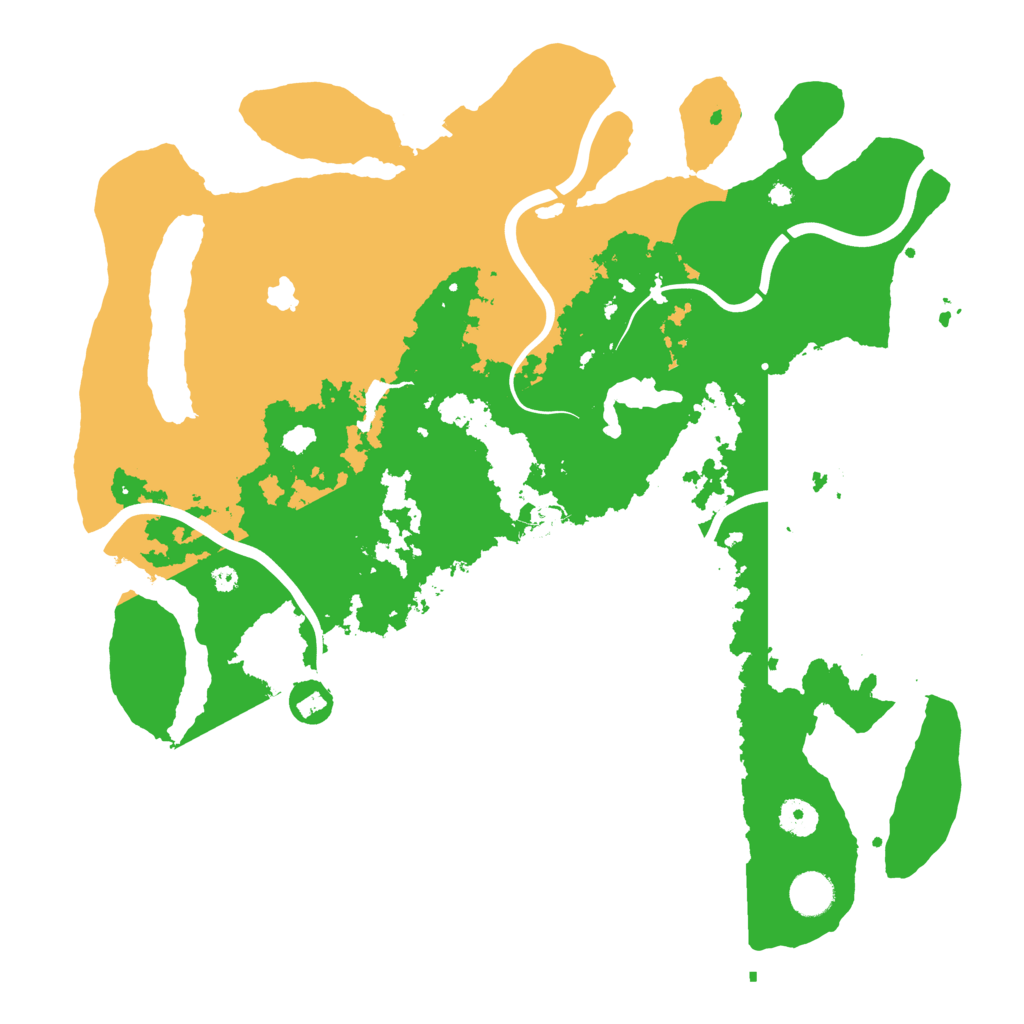 Biome Rust Map: Procedural Map, Size: 4050, Seed: 825206067